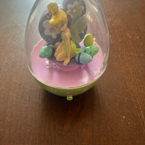 Tinker Bell Fairy Egg Snow Globe- Works
